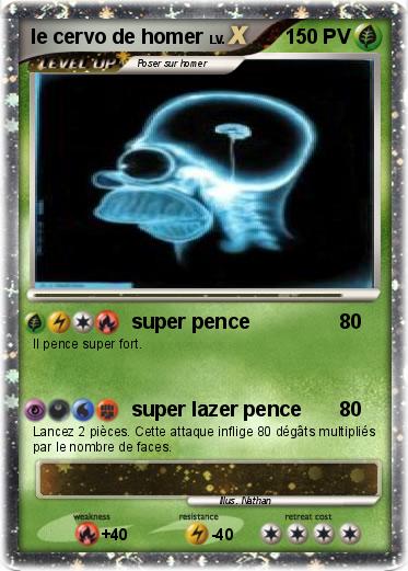 Pokemon le cervo de homer