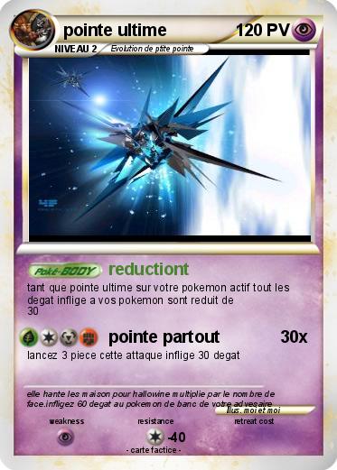 Pokemon pointe ultime