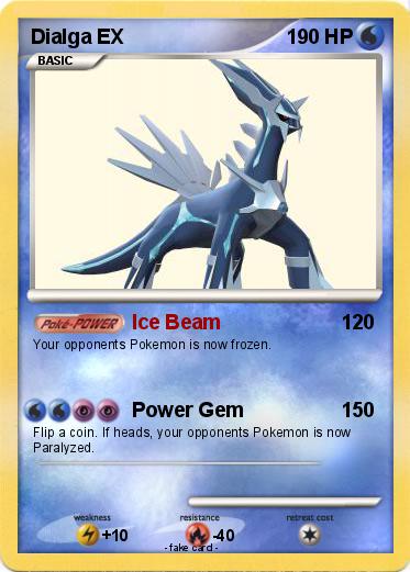 Pokemon Dialga EX