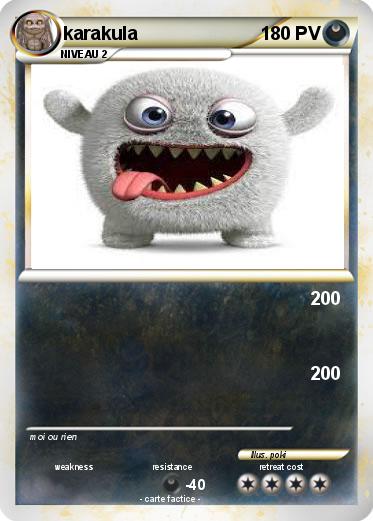 Pokemon karakula