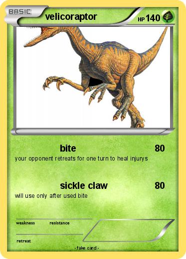 Pokemon velicoraptor