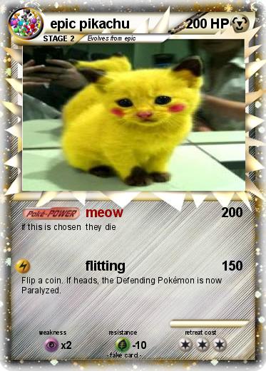 Pokemon epic pikachu