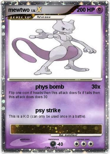 Pokemon mewtwo
