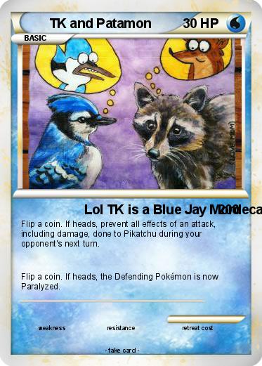 Pokemon TK and Patamon