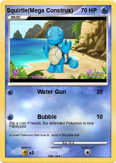 Pokemon Squirtle(Mega Construx)