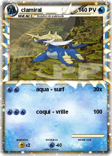 Pokemon clamiral