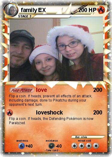 Pokemon family EX