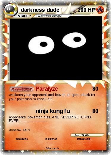 Pokemon darkness dude