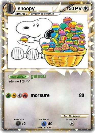 Pokemon snoopy