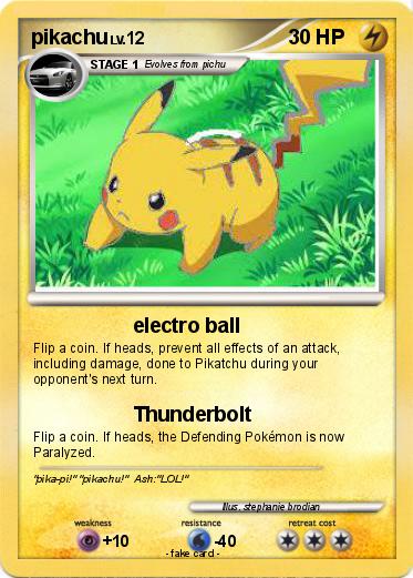 Pokemon pikachu