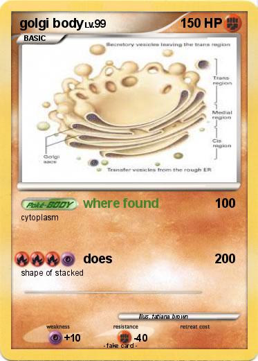 Pokemon golgi body