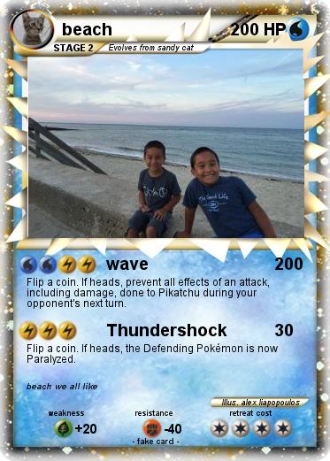 Pokemon beach