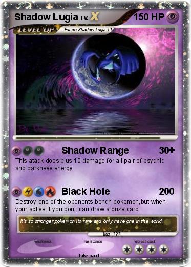 Pokemon Shadow Lugia