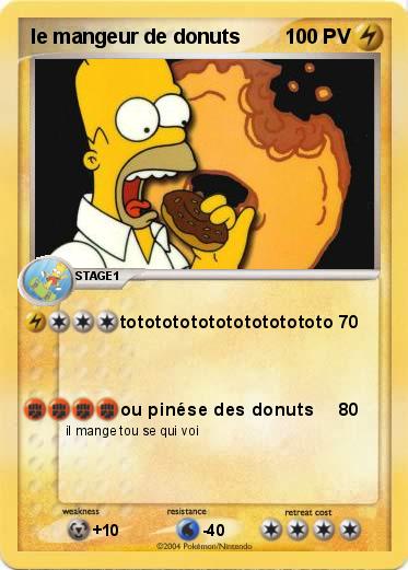 Pokemon le mangeur de donuts