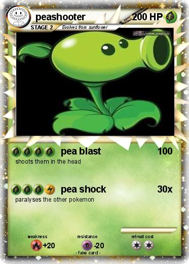 Pokemon peashooter