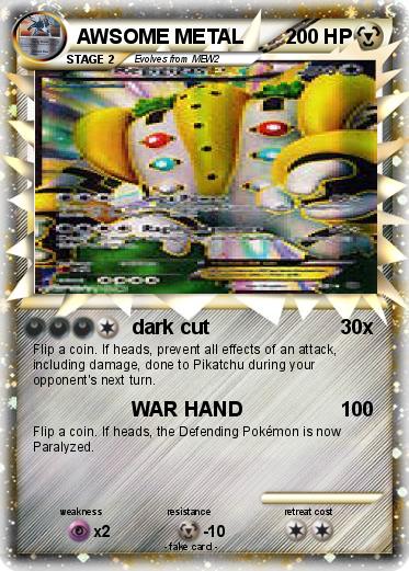 Pokemon AWSOME METAL