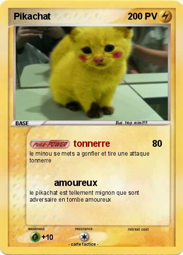 Pokemon Pikachat