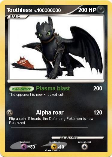 Pokemon Toothless