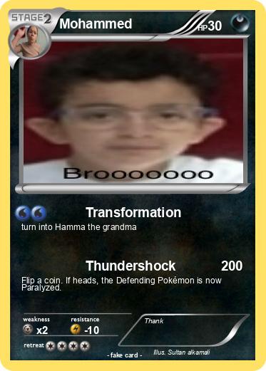 Pokemon Mohammed