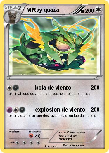 Pokemon M Ray quaza