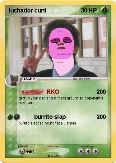 Pokemon luchador cunt