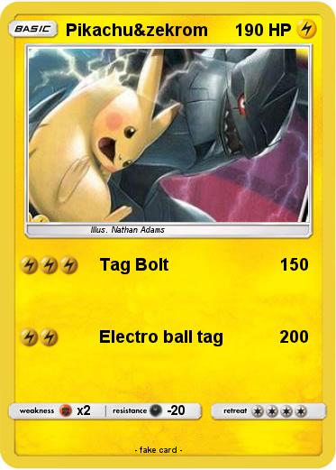 Pokemon Pikachu&zekrom
