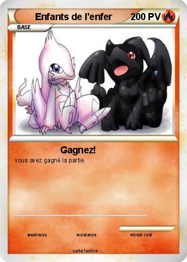 Pokemon Enfants de l'enfer