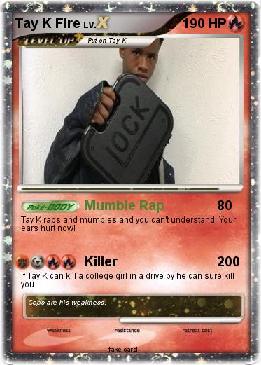 Pokemon Tay K Fire