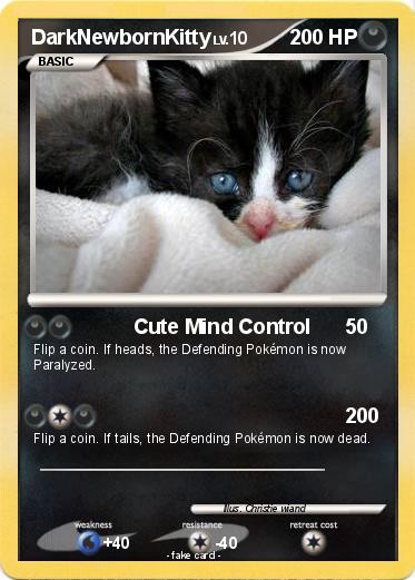 Pokemon DarkNewbornKitty