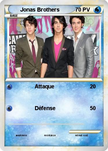 Pokemon Jonas Brothers