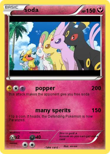 Pokemon soda
