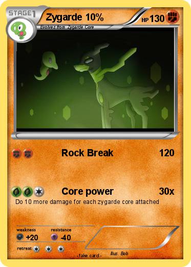 Pokemon Zygarde 10%