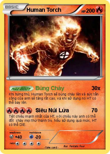 Pokemon Human Torch