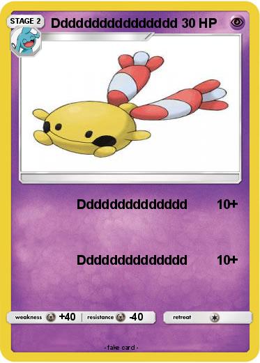 Pokemon Dddddddddddddddd