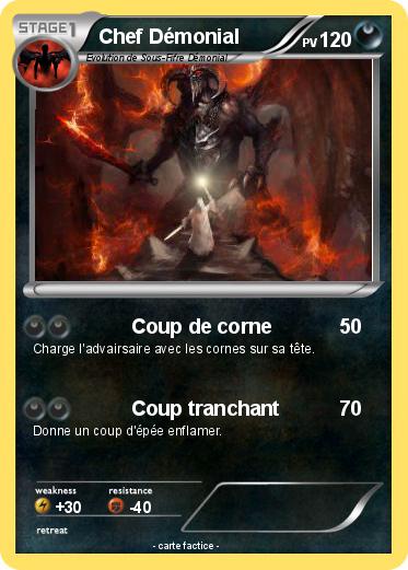 Pokemon Chef Démonial