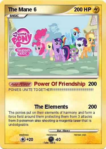 Pokemon The Mane 6