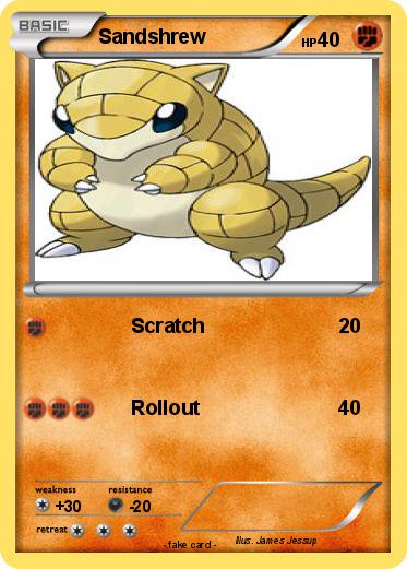 Pokemon Sandshrew
