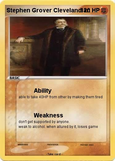 Pokemon Stephen Grover Clevelandian