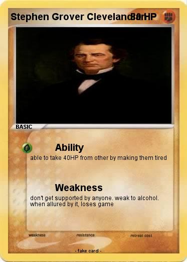 Pokemon Stephen Grover Clevelandian