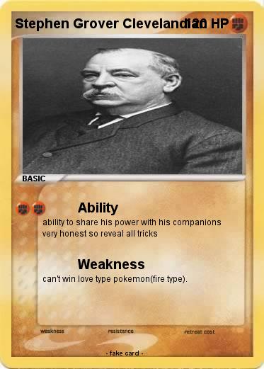 Pokemon Stephen Grover Clevelandian