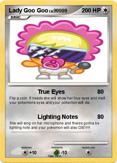 Pokemon Lady Goo Goo
