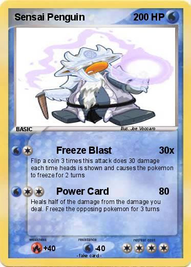 Pokemon Sensai Penguin