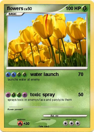 Pokemon flowers