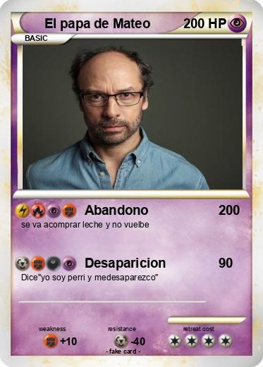 Pokemon El papa de Mateo