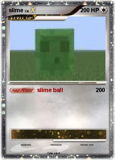 Pokemon slime