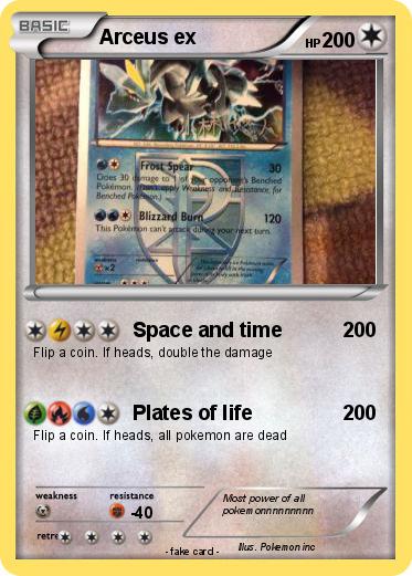 Pokemon Arceus ex