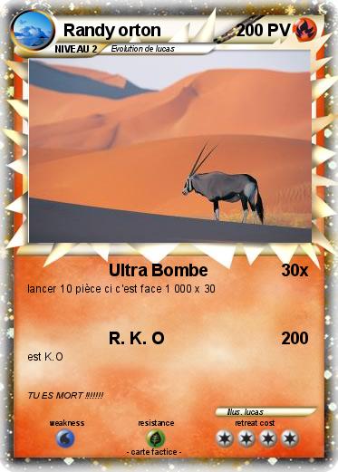 Pokemon Randy orton