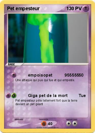 Pokemon Pet empesteur