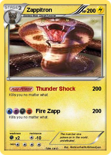 Pokemon Zappitron