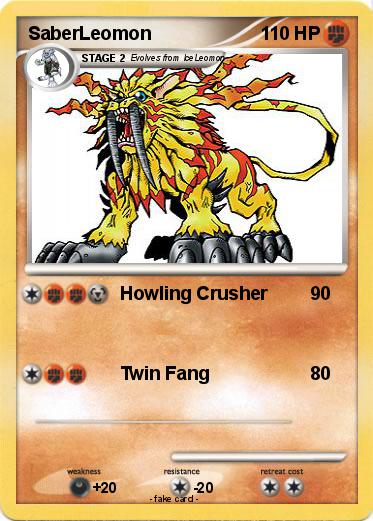 Pokemon SaberLeomon